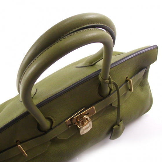 Hermes Taurillon Clemence JPG Birkin 42 Chartreuse 8 of 13