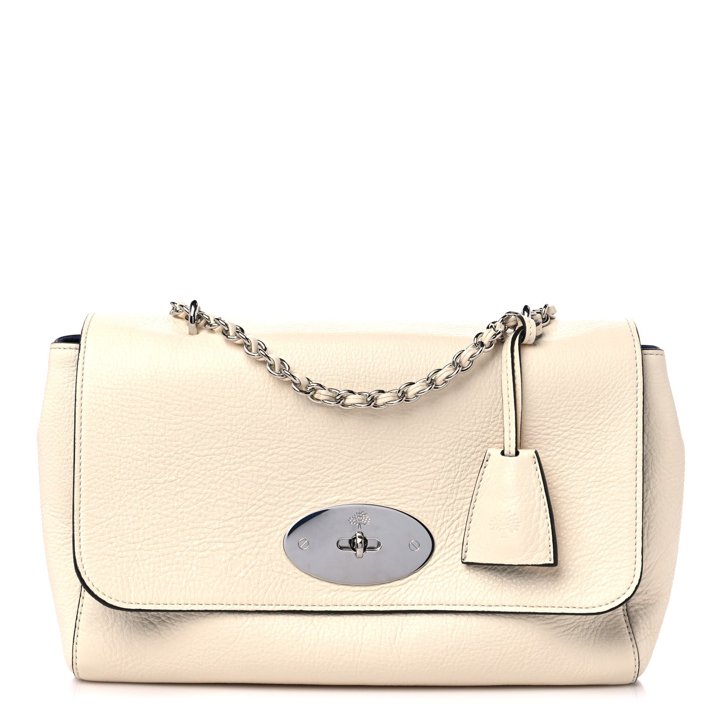 Small Classic Grain Calfskin Medium Lily Flap