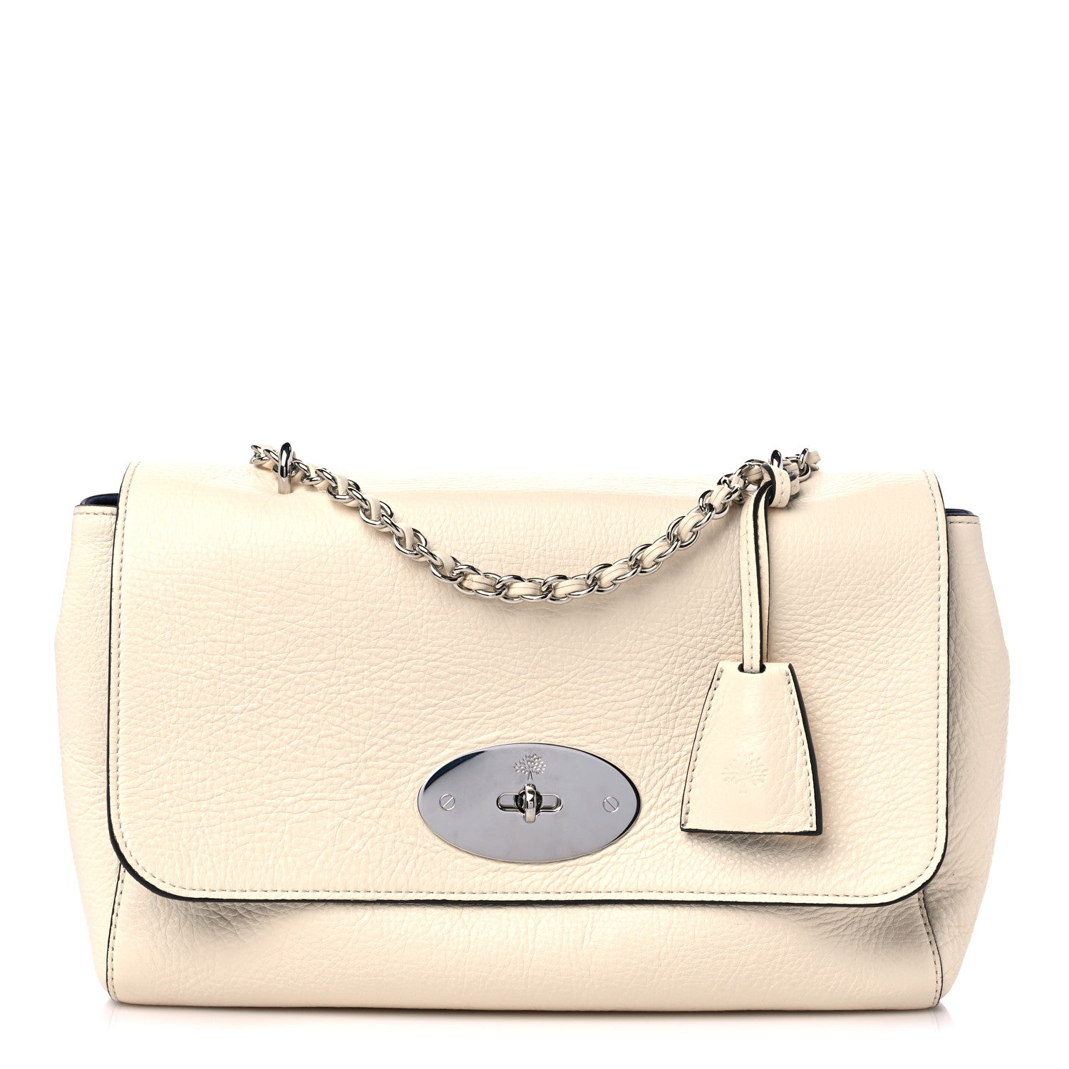 Mulberry Small Classic Grain Calfskin Medium Lily Flap 1 of 9