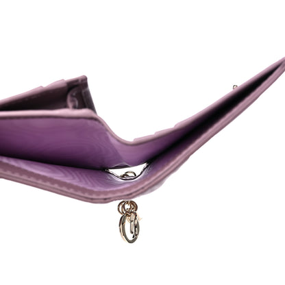 Christian Dior Lambskin Cannage Mini Lady Dior Wallet 6 of 11