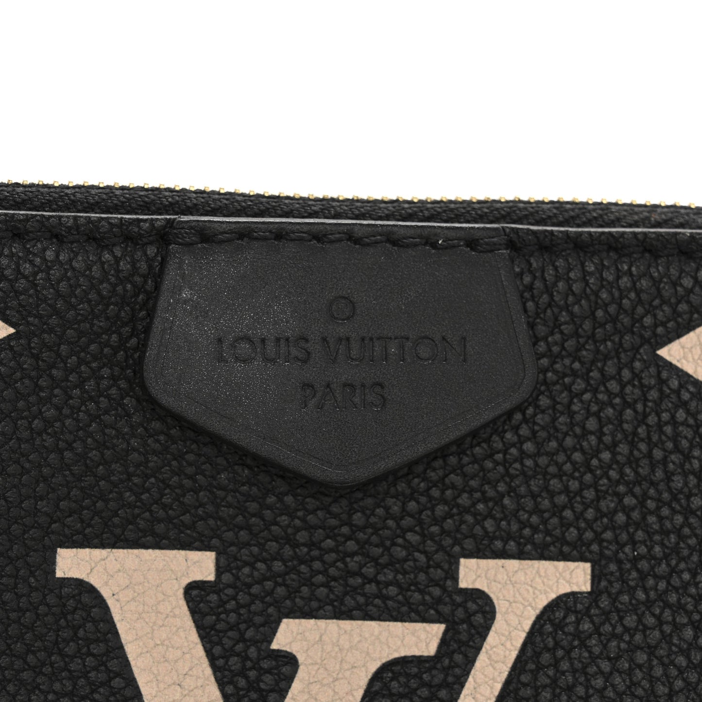 Empreinte Monogram Giant Multi Pochette Accessories Mini Pochette Black Beige