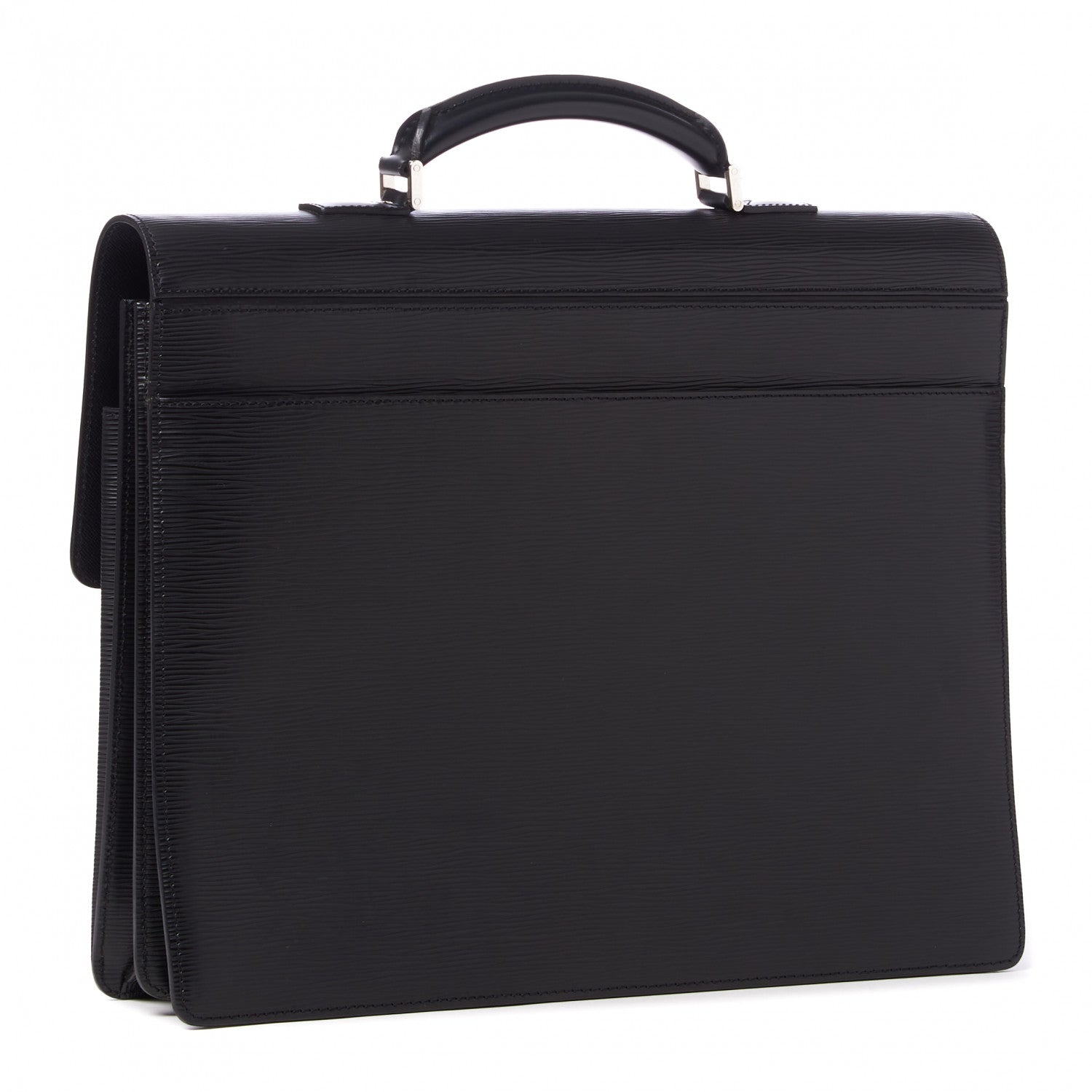 Louis Vuitton Epi Robusto 2 Compartment Briefcase Black 2 of 8