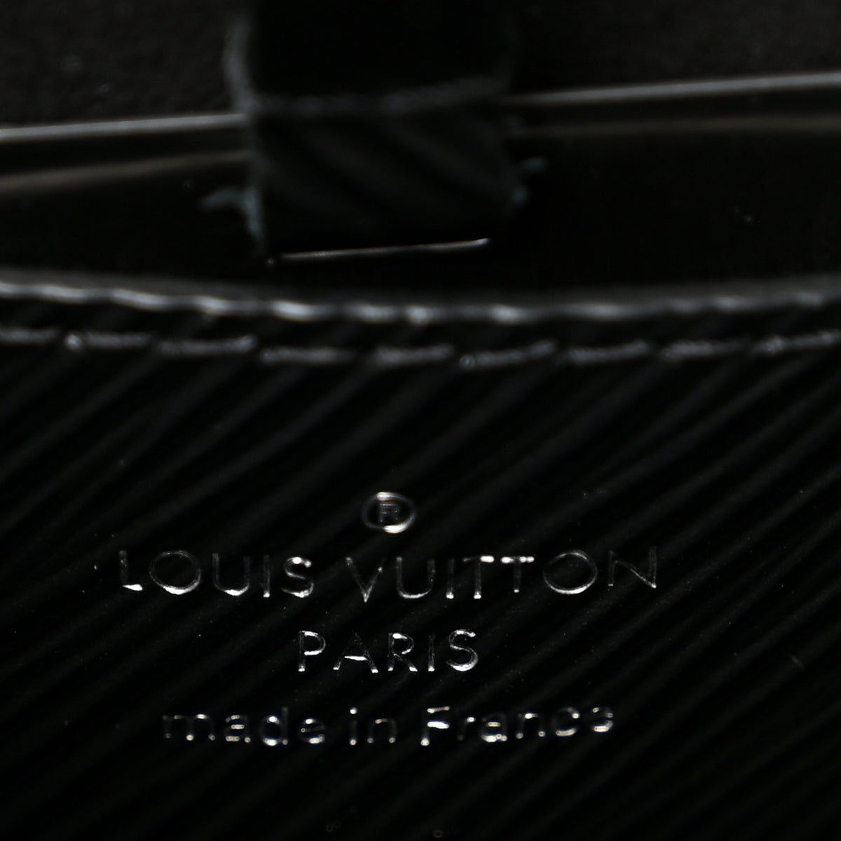 Louis Vuitton Epi Twist Shoulder Bag MM Matte Black 6 of 9