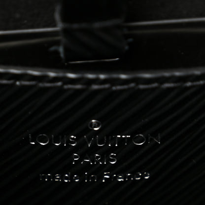 Louis Vuitton Epi Twist Shoulder Bag MM Matte Black 6 of 9