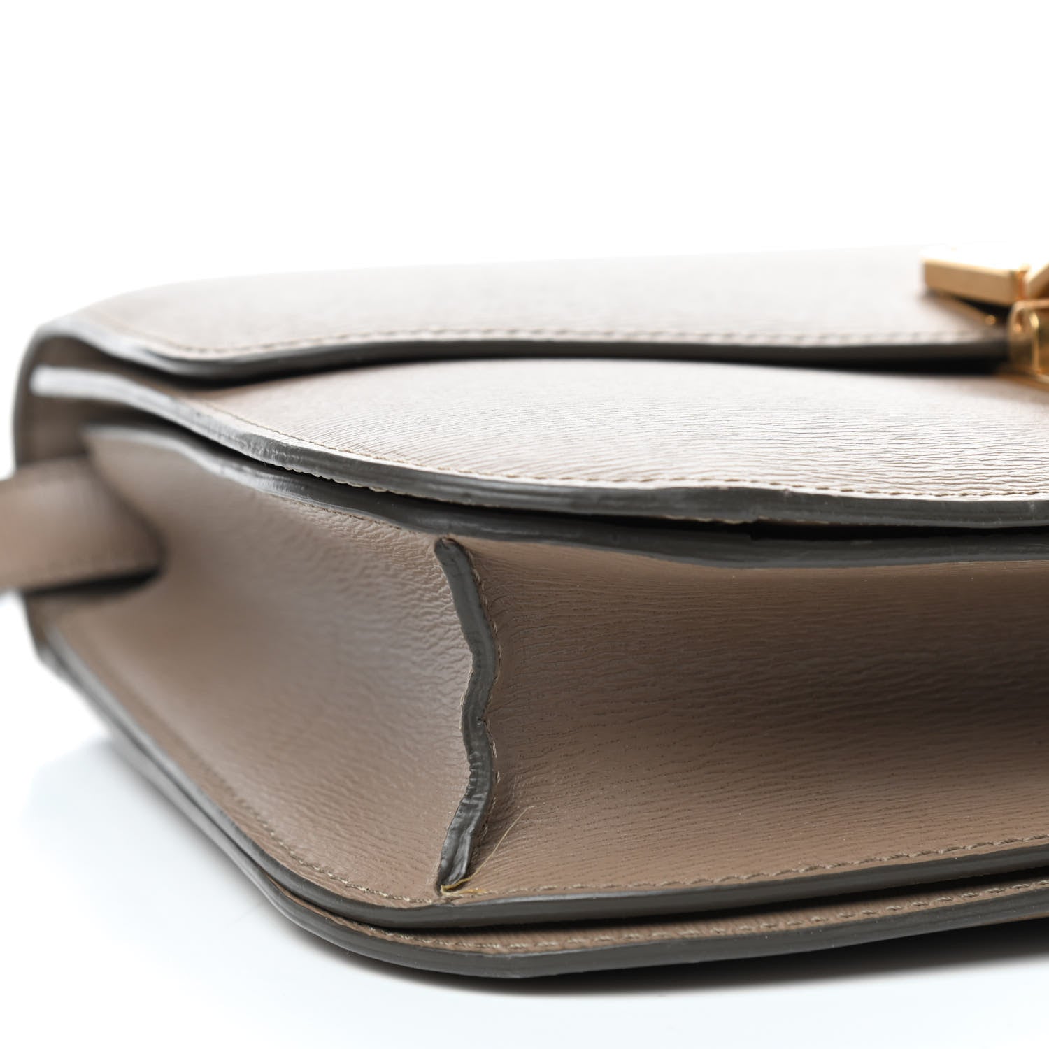 Celine Liege Calfskin Medium Classic Box Flap Bag Taupe 6 of 10