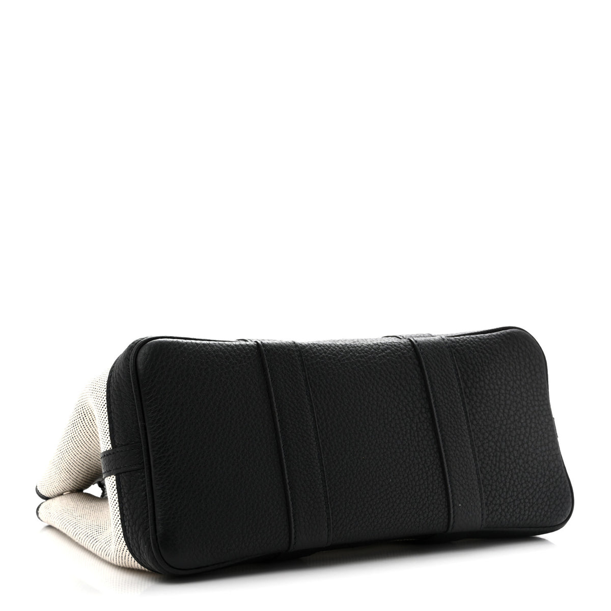Hermes Twill H Negonda Garden Party 30 TPM Tote Ecru Black 4 of 11