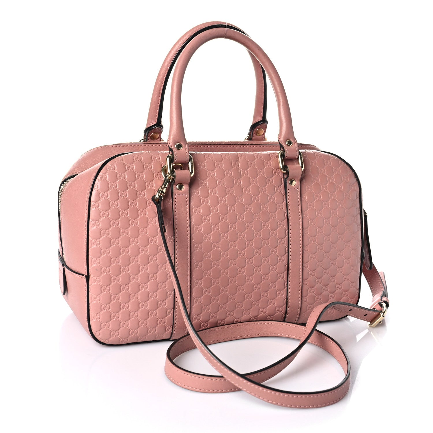 Gucci Soft Microguccissima Medium Crossbody Bag Soft Pink 2 of 14