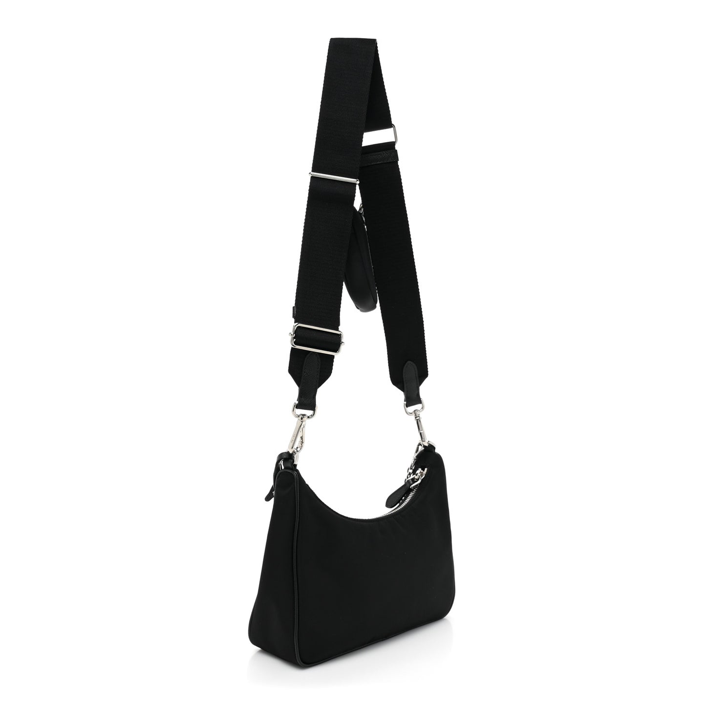 Nylon Re-Edition 2005 Shoulder Bag Black