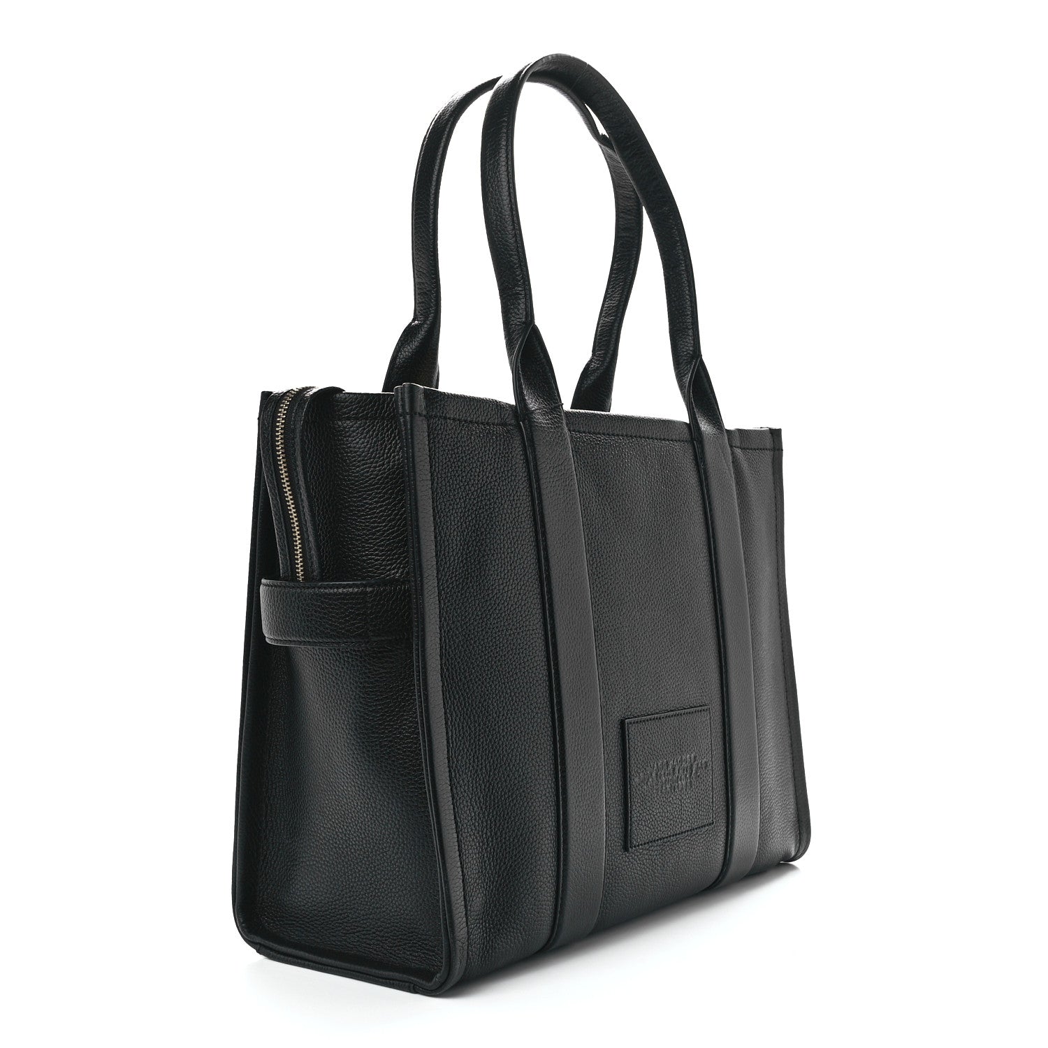 Marc Jacobs Grained Calfskin Large The Tote Bag Black 3 of 13