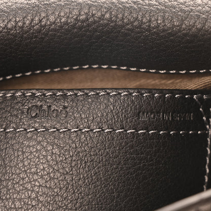 Chloe Calfskin Mini Marcie Round Crossbody Bag Black 7 of 11