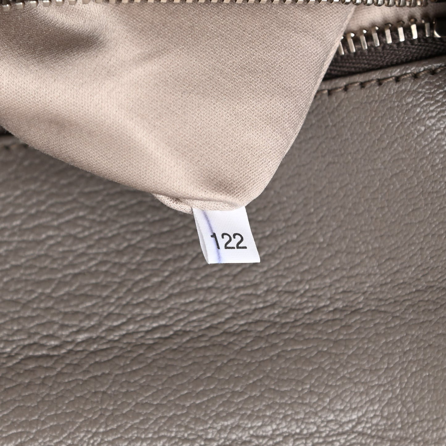 Madras Bicolor Top Handle Bag Pomice Argilla