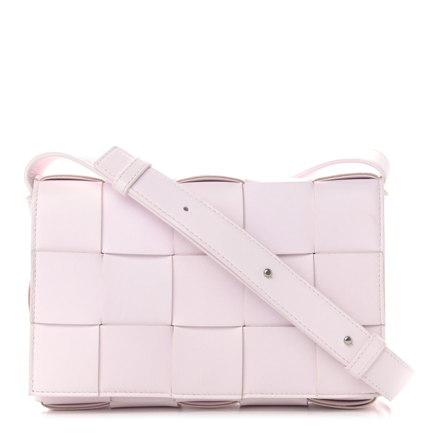 Lambskin Maxi Intrecciato Cassette Crossbody Bag Bliss Washed