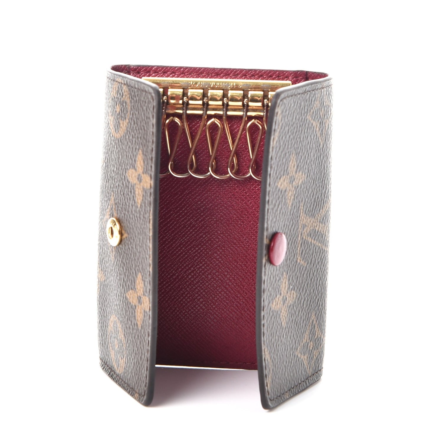 Monogram 6 Key Multicles Holder Fuchsia