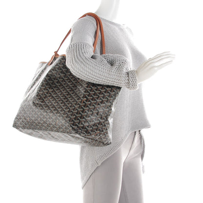 Goyard Goyardine Saint Louis GM Black Gold 2 of 9
