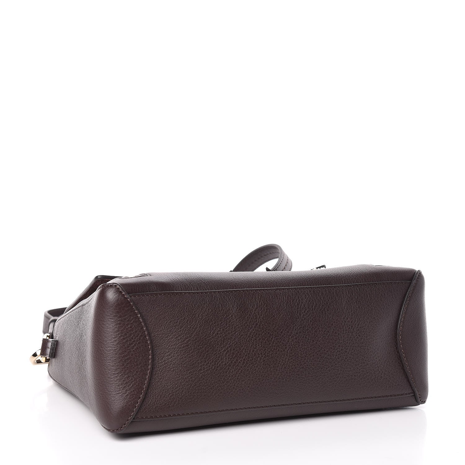 Chloe Calfskin Small Faye Day Shoulder Bag Carbon Brown 4 of 10