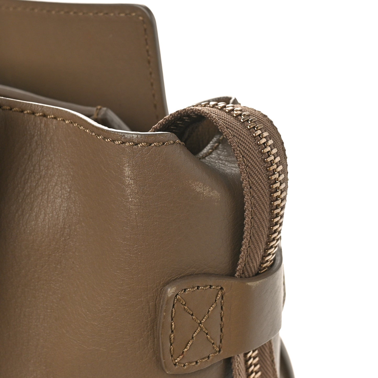 Smooth Calfskin Mini Luggage Camel