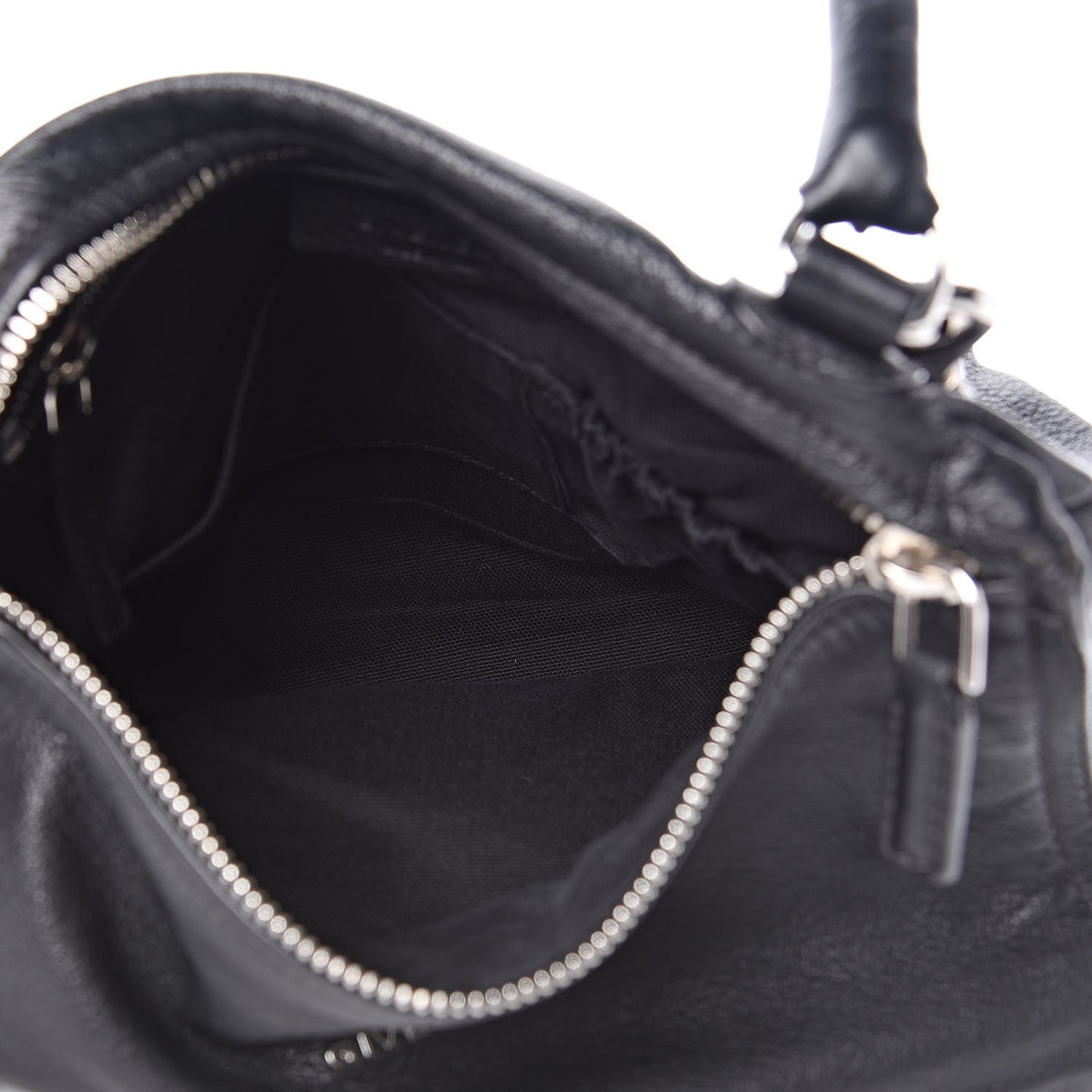 Sugar Goatskin Small Pandora Black