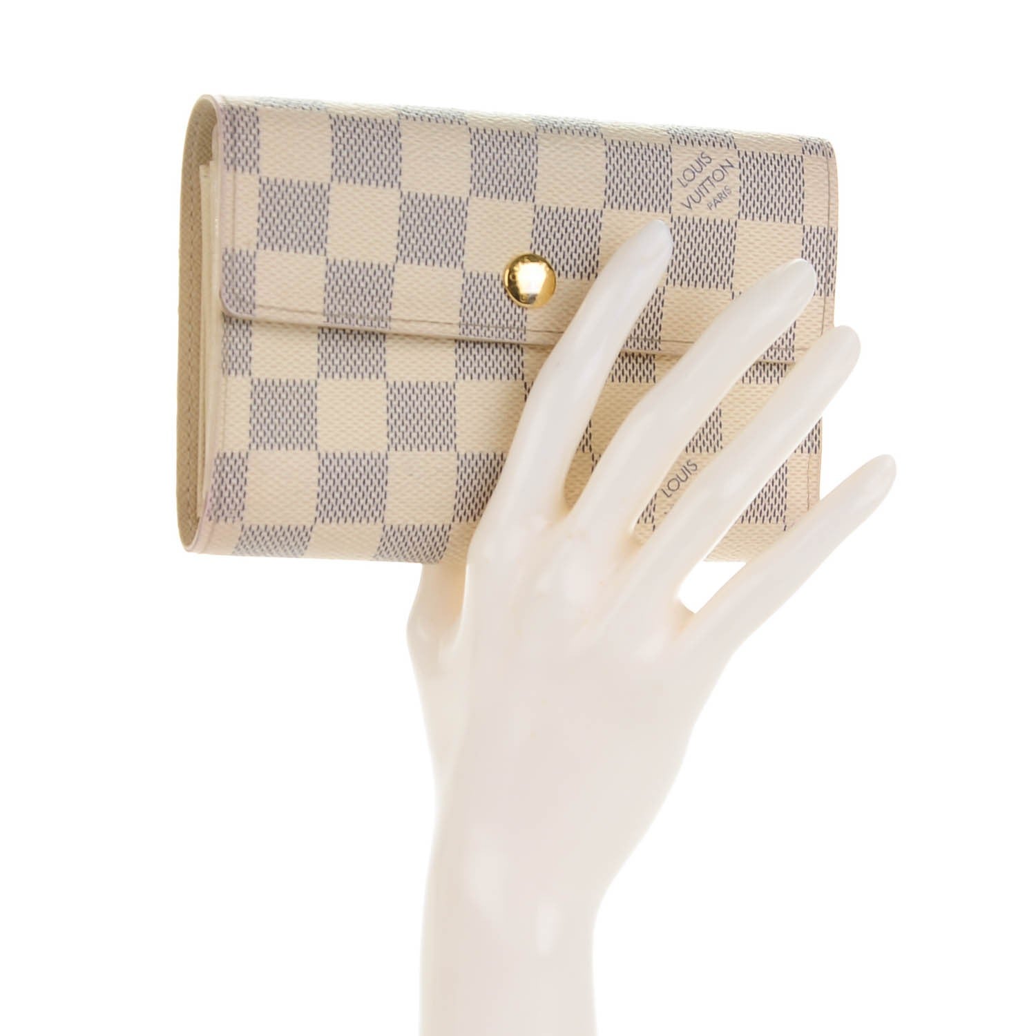 Louis Vuitton Damier Azur Alexandra Wallet 2 of 9
