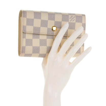 Louis Vuitton Damier Azur Alexandra Wallet 2 of 9
