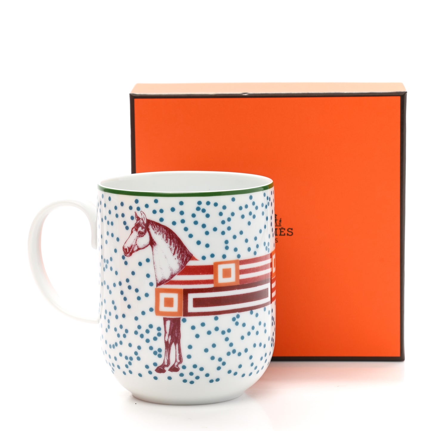 Porcelain Hippomobile Mug