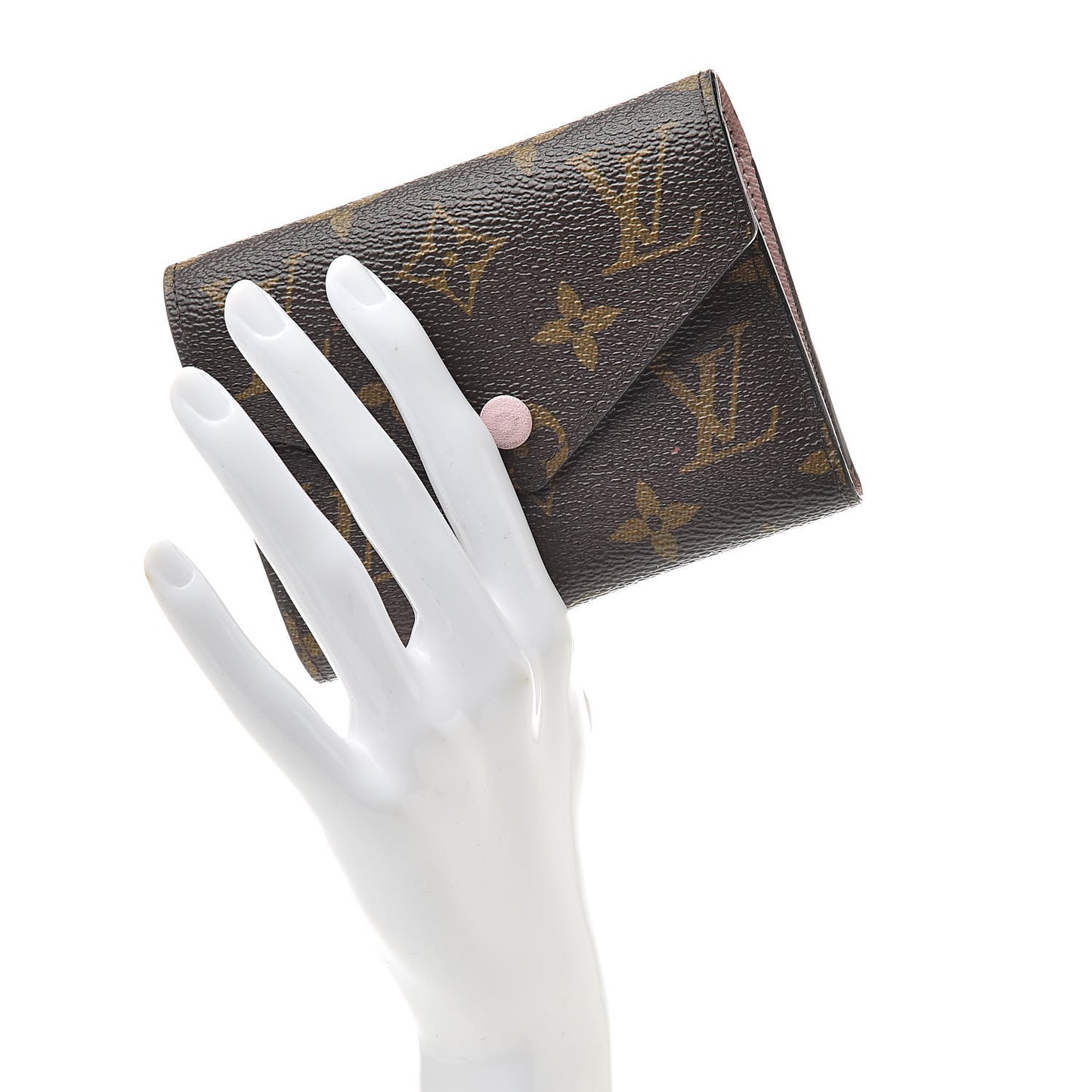 Monogram Victorine Wallet Rose Ballerine