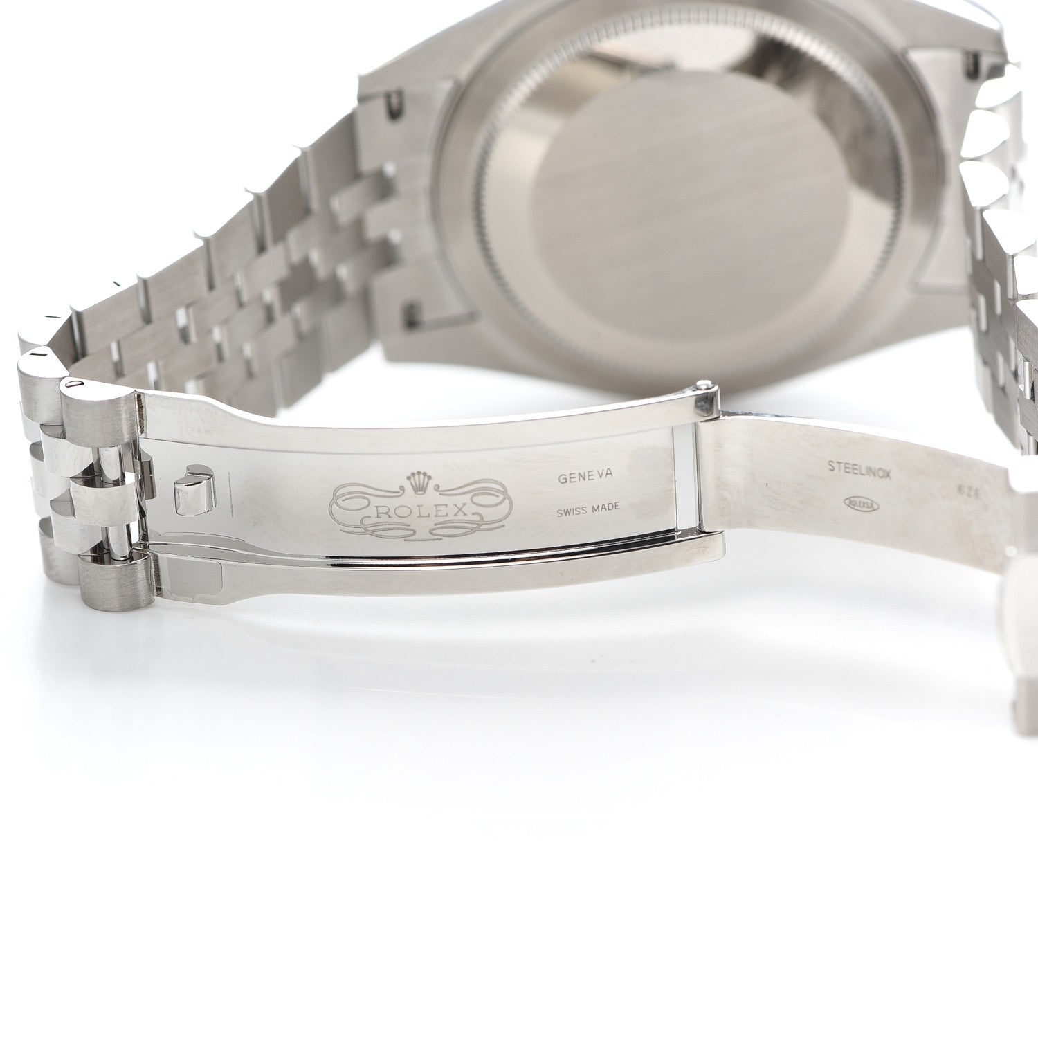Rolex Stainless Steel 18K White Gold 42mm Oyster Perpetual Sky-Dweller Watch Bright Blue 326934 5 of 6