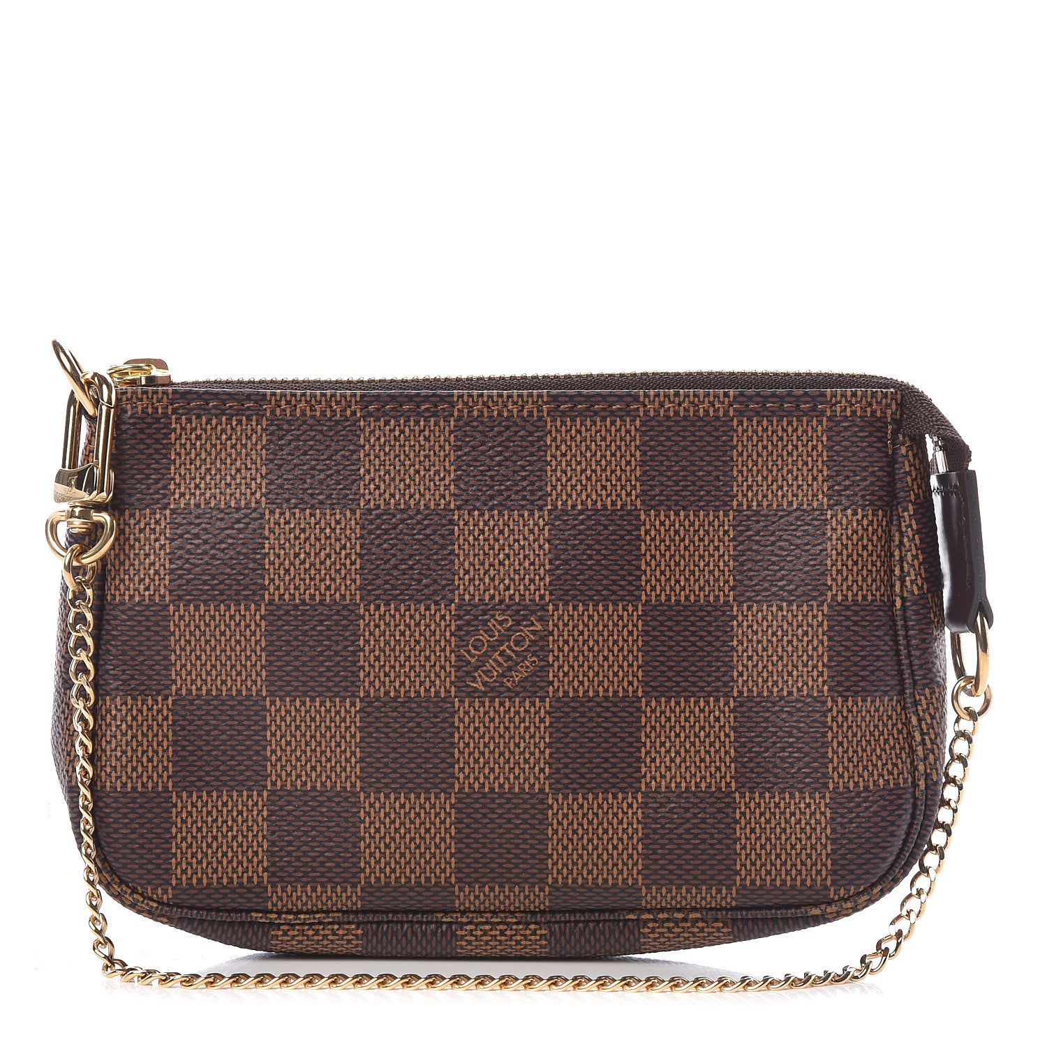 Louis Vuitton Damier Ebene Mini Pochette Accessories 1 of 9