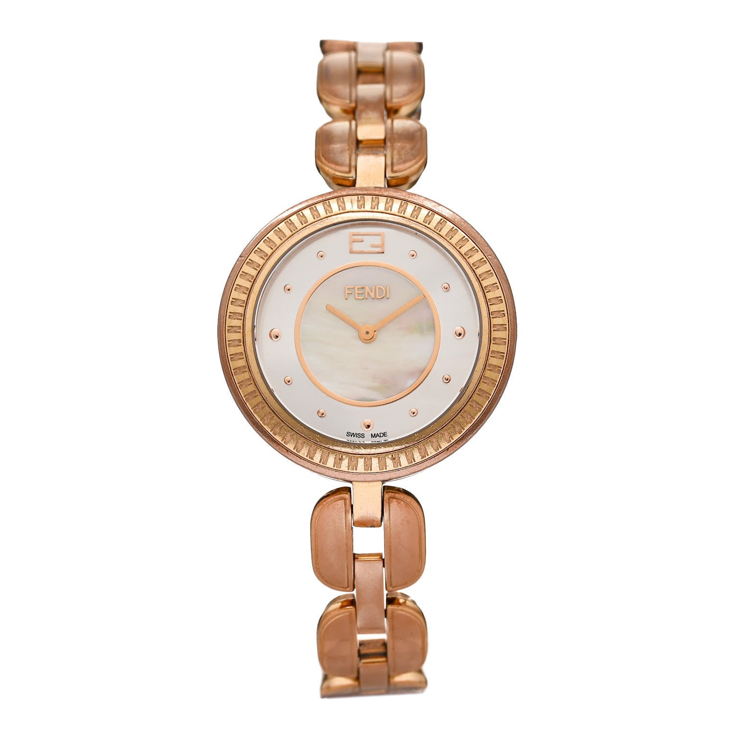 Fendi Stainless Steel Fur Mother of Pearl 36mm 35000M Fendi My Way Quartz Watch 2 of 6