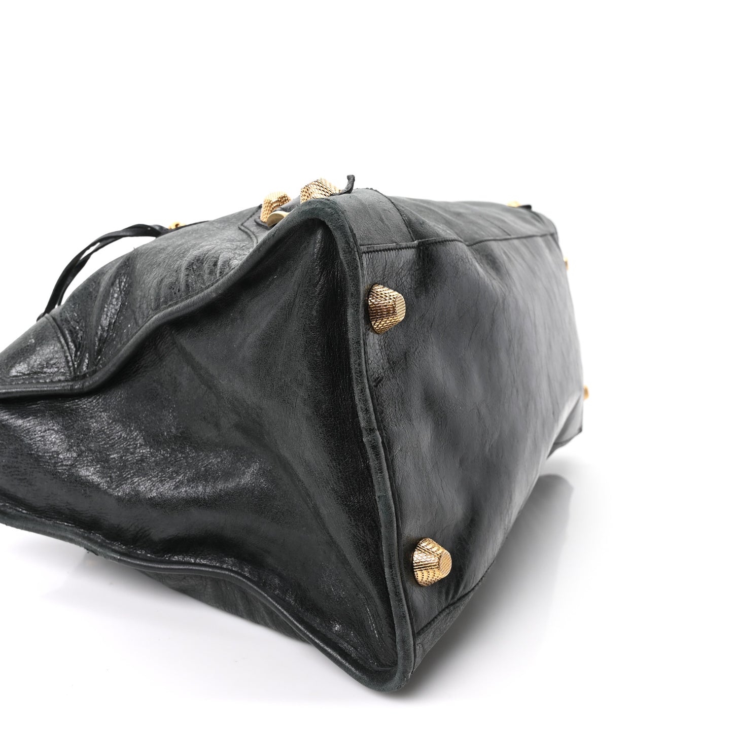 Agneau Giant 21 Gold Hardware Work Black