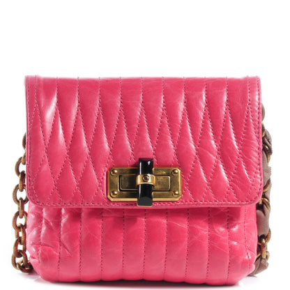 Lanvin Quilted Lambskin Happy Mini Pop Bag Rose 1 of 6