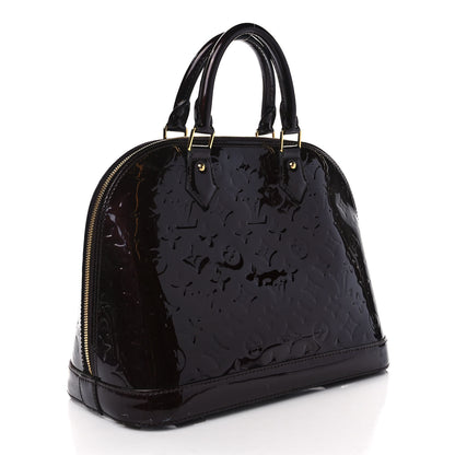 Louis Vuitton Vernis Alma PM Amarante 3 of 10