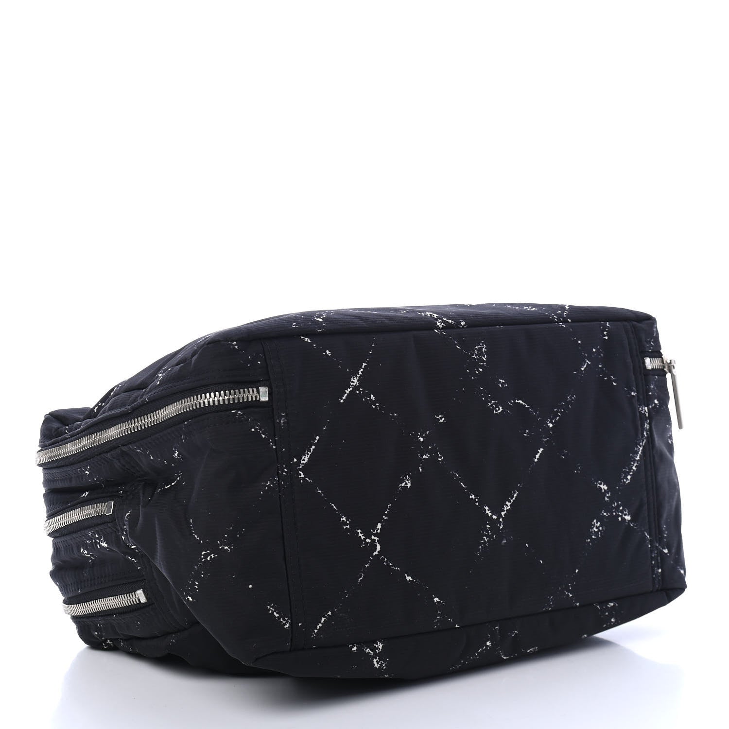 Chanel Nylon Travel Duffel Bag Black 3 of 5
