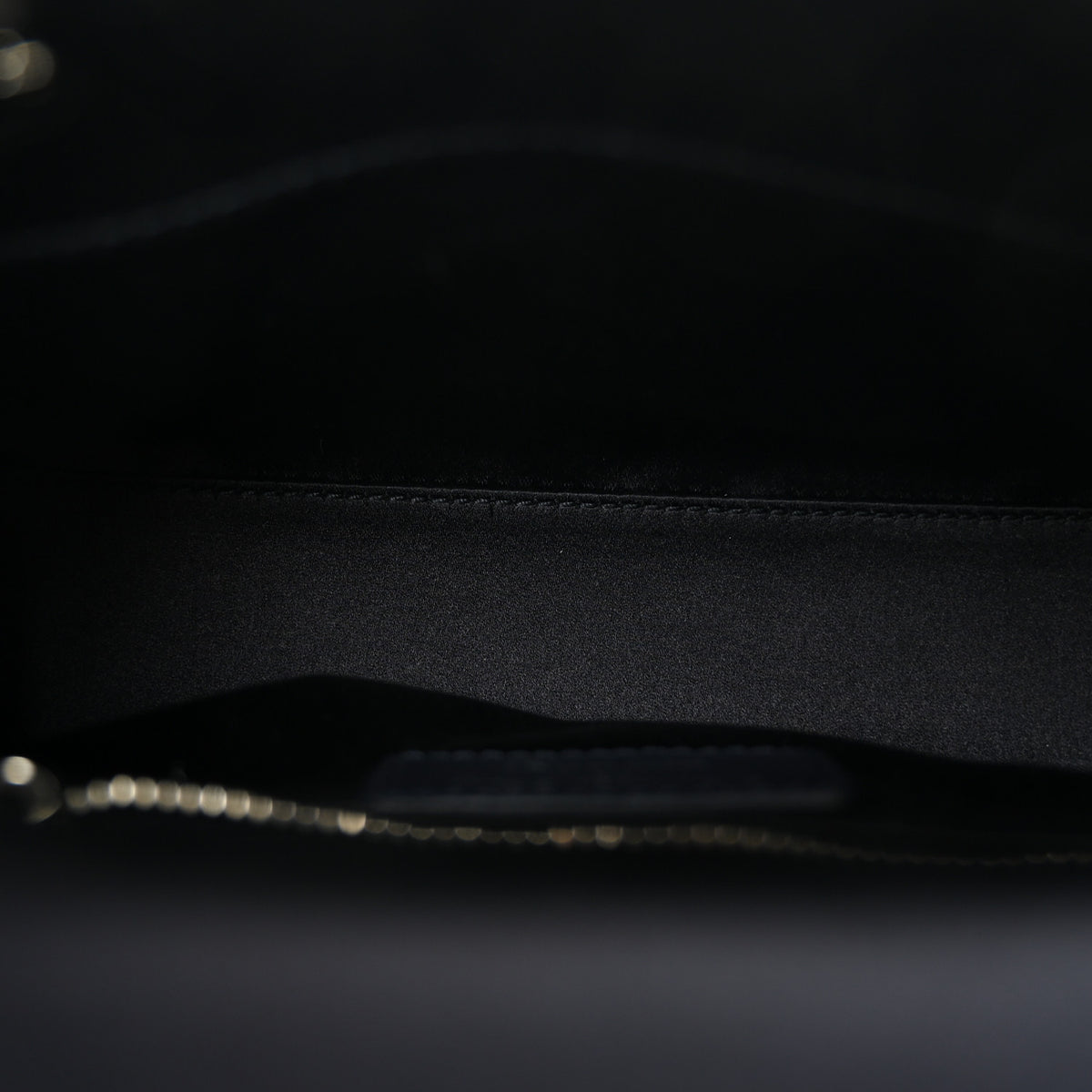 Christian Dior Calfskin Cannage Medium Caro Bag Black 5 of 11
