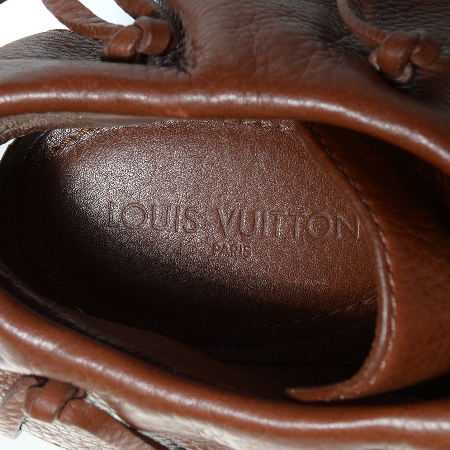 Grained Calfskin Rosa Sandals 38 Cacao