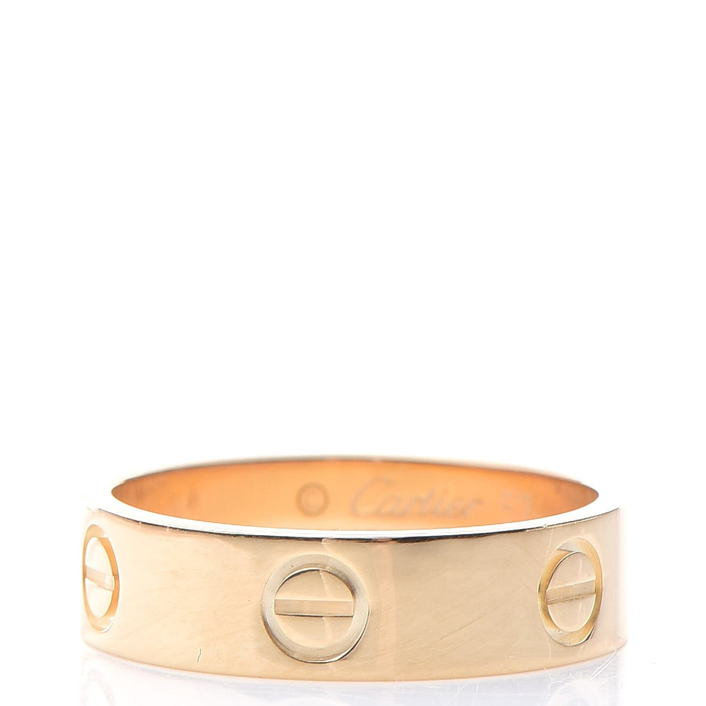 18K Yellow Gold 5.5mm LOVE Ring 57 8