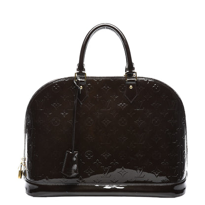 Louis Vuitton Vernis Alma GM Amarante 1 of 20