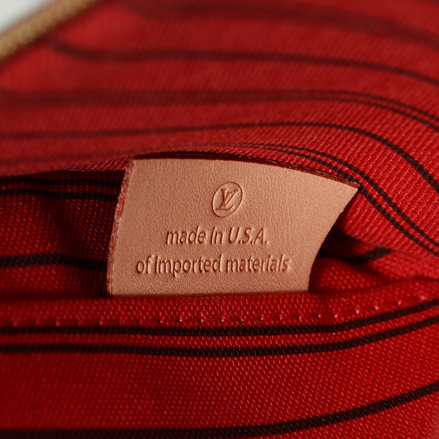 Monogram Neverfull MM GM Pochette Cherry