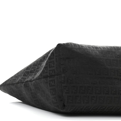 Fendi Zucchino Shopping Tote Black 15 of 16