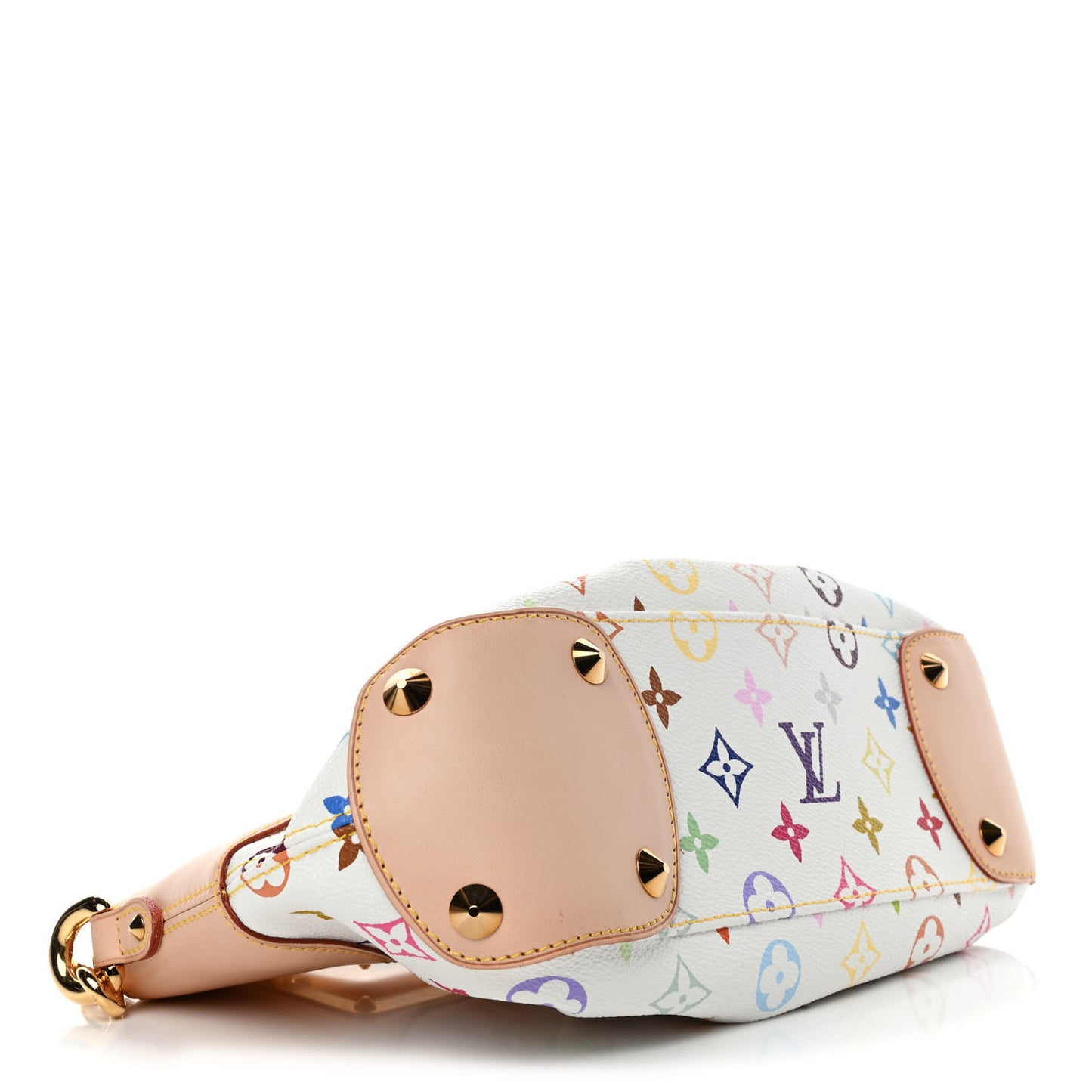 Monogram Multicolor Judy GM White