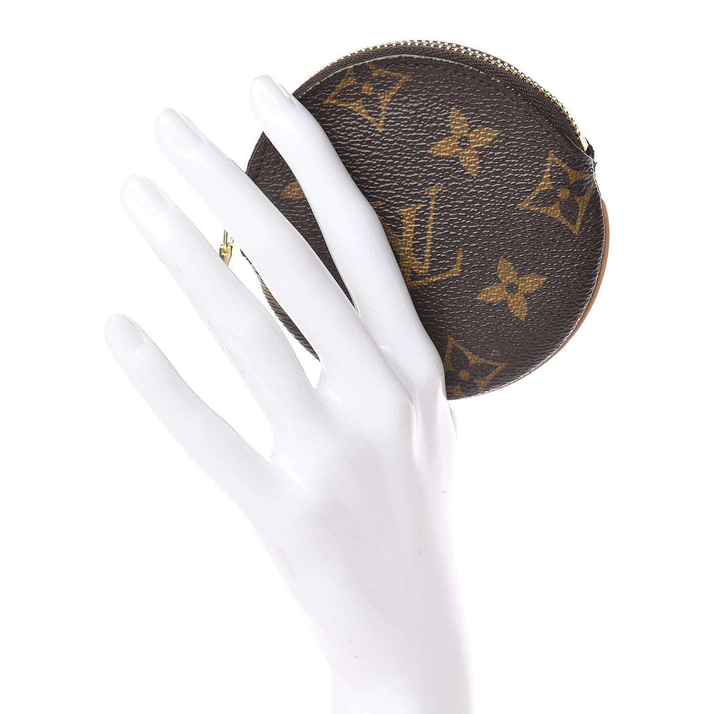 Monogram Round Coin Purse