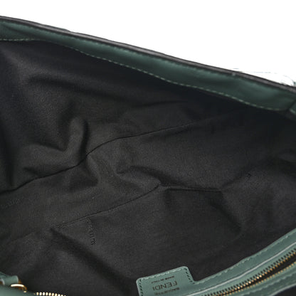 Fendi Nappa FF 1974 Embossed Baguette Menta 5 of 9
