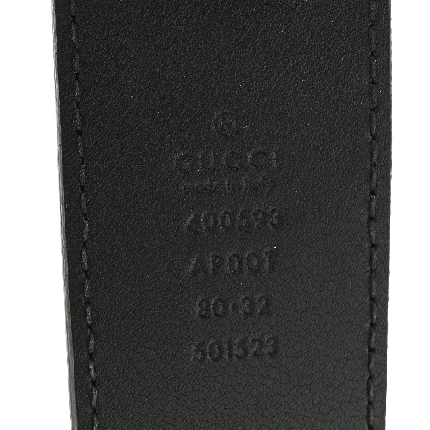 Calfskin Double G 40mm Belt 80 32 Black