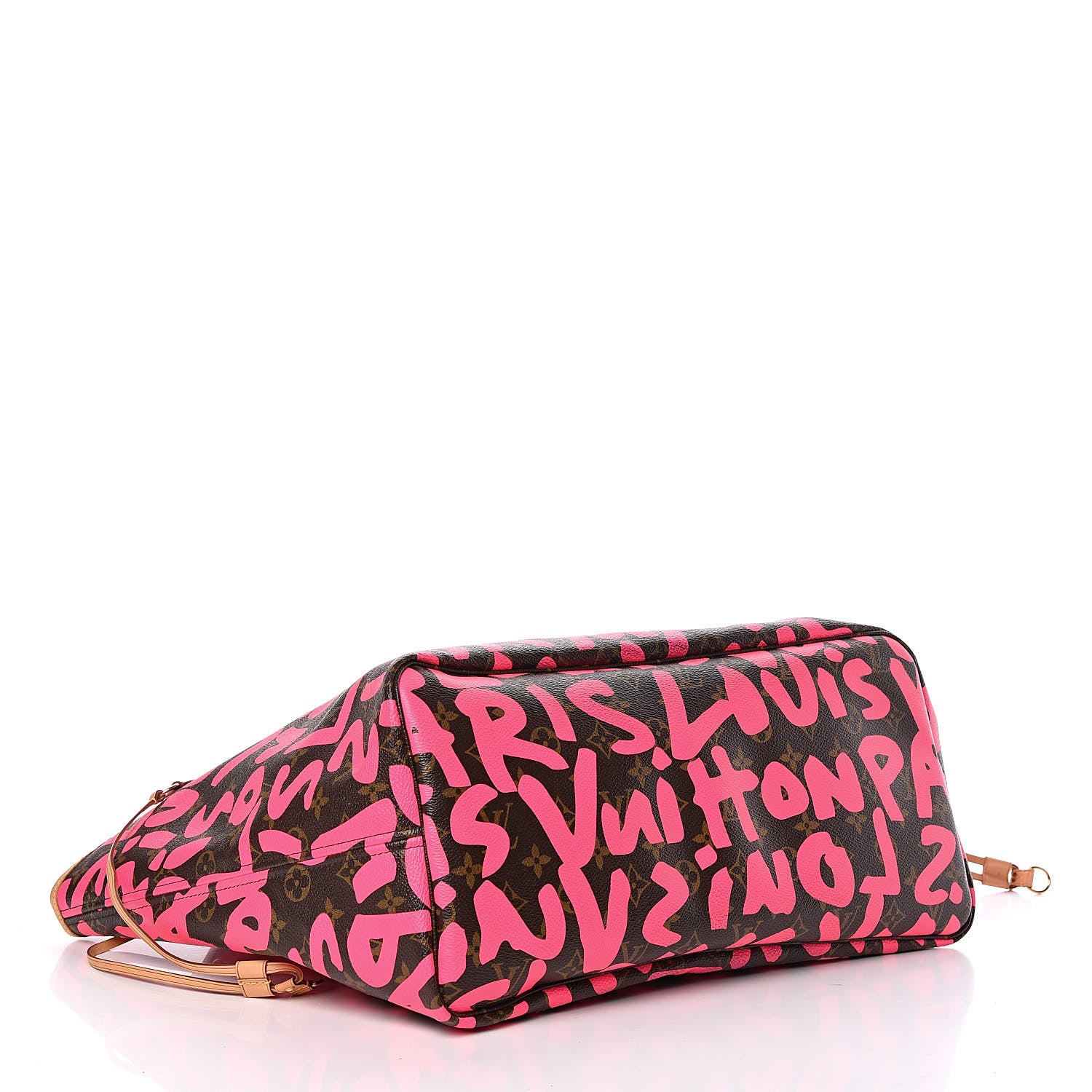 Louis Vuitton Monogram Graffiti Neverfull GM Fuchsia 4 of 12
