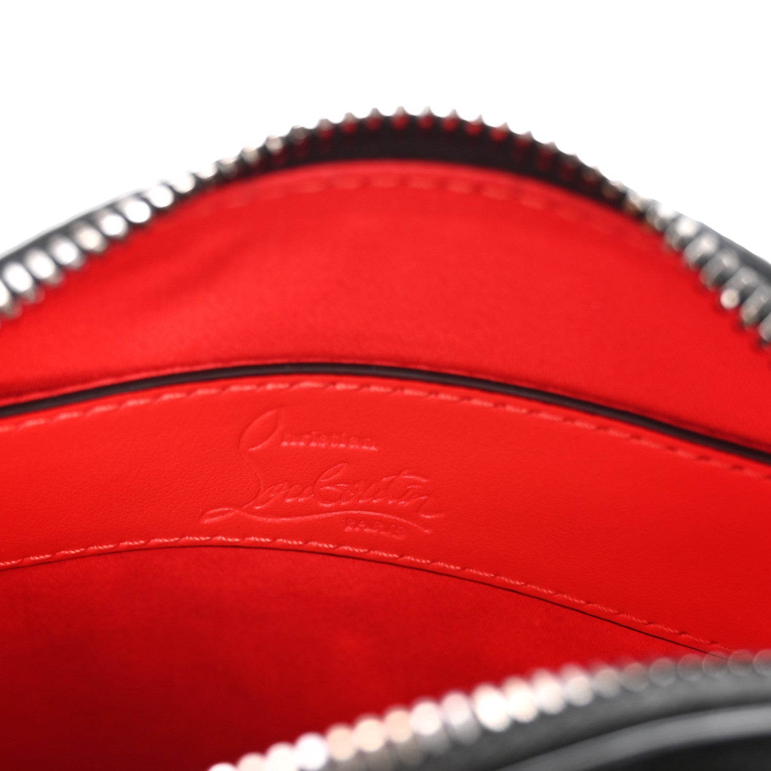 Christian Louboutin Calfskin Spikes Benech Reporter Black 6 of 11