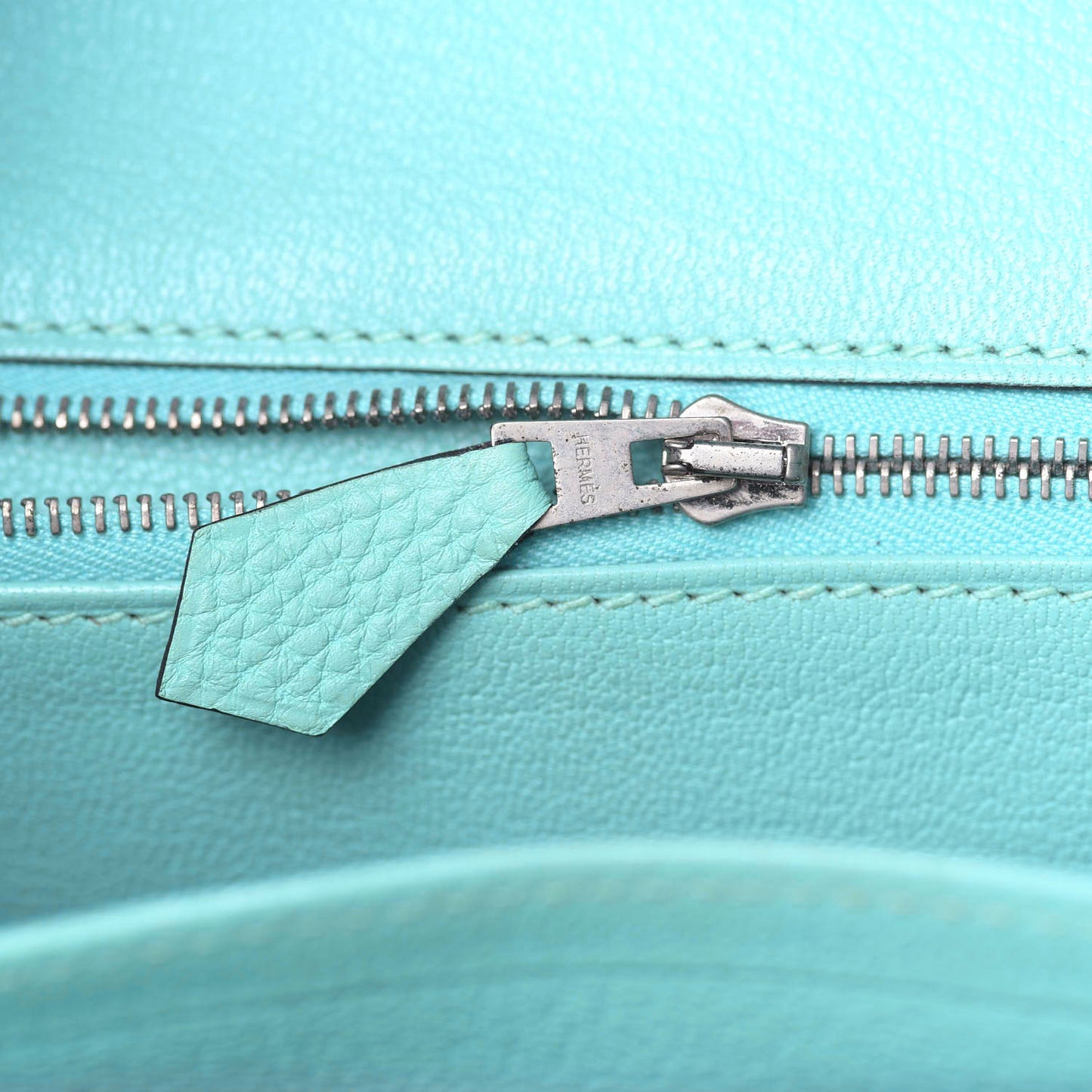 Togo Birkin 35 Bleu Atoll