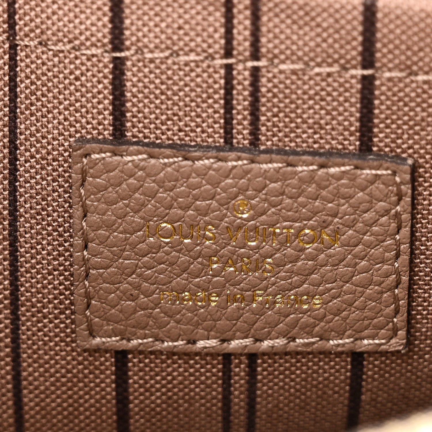 Louis Vuitton Empreinte Montaigne BB Mastic 6 of 9