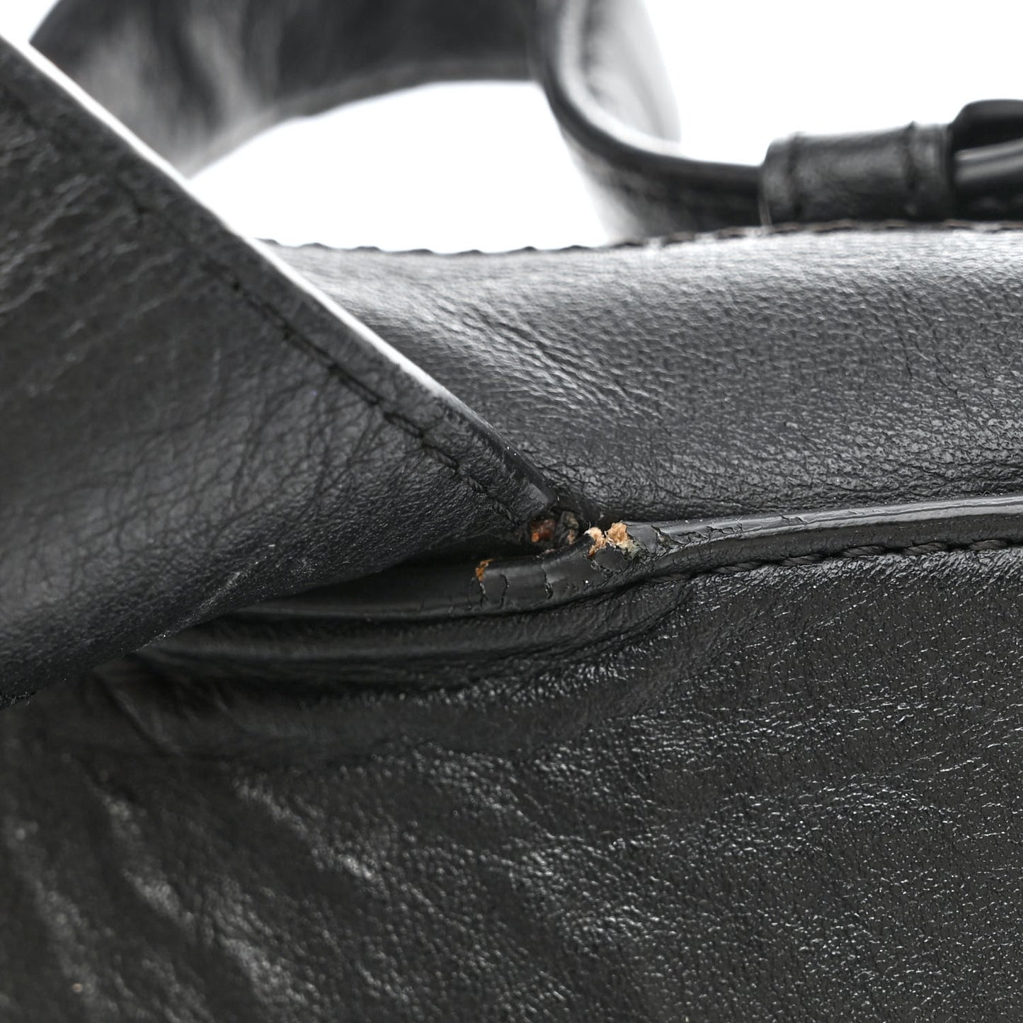 Calfskin PS Courier Backpack Black