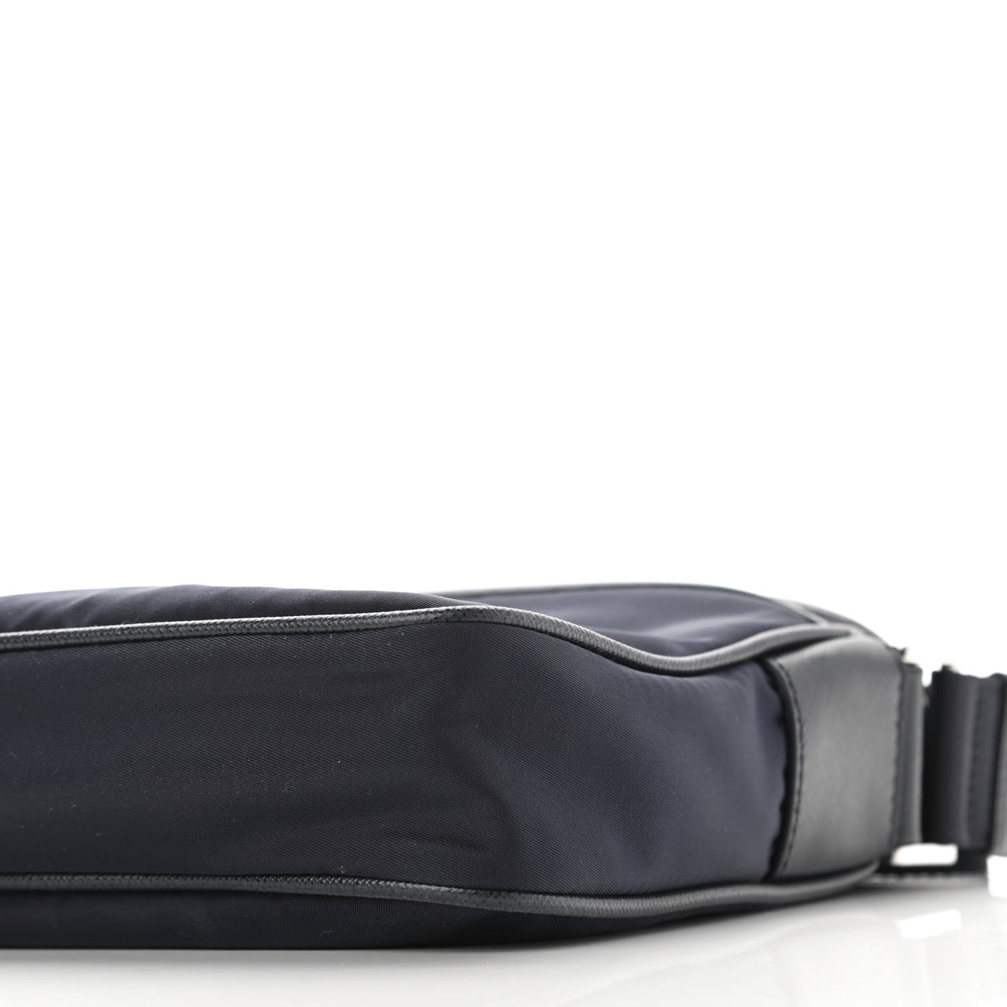 Tessuto Nylon Saffiano Messenger Bag Baltico