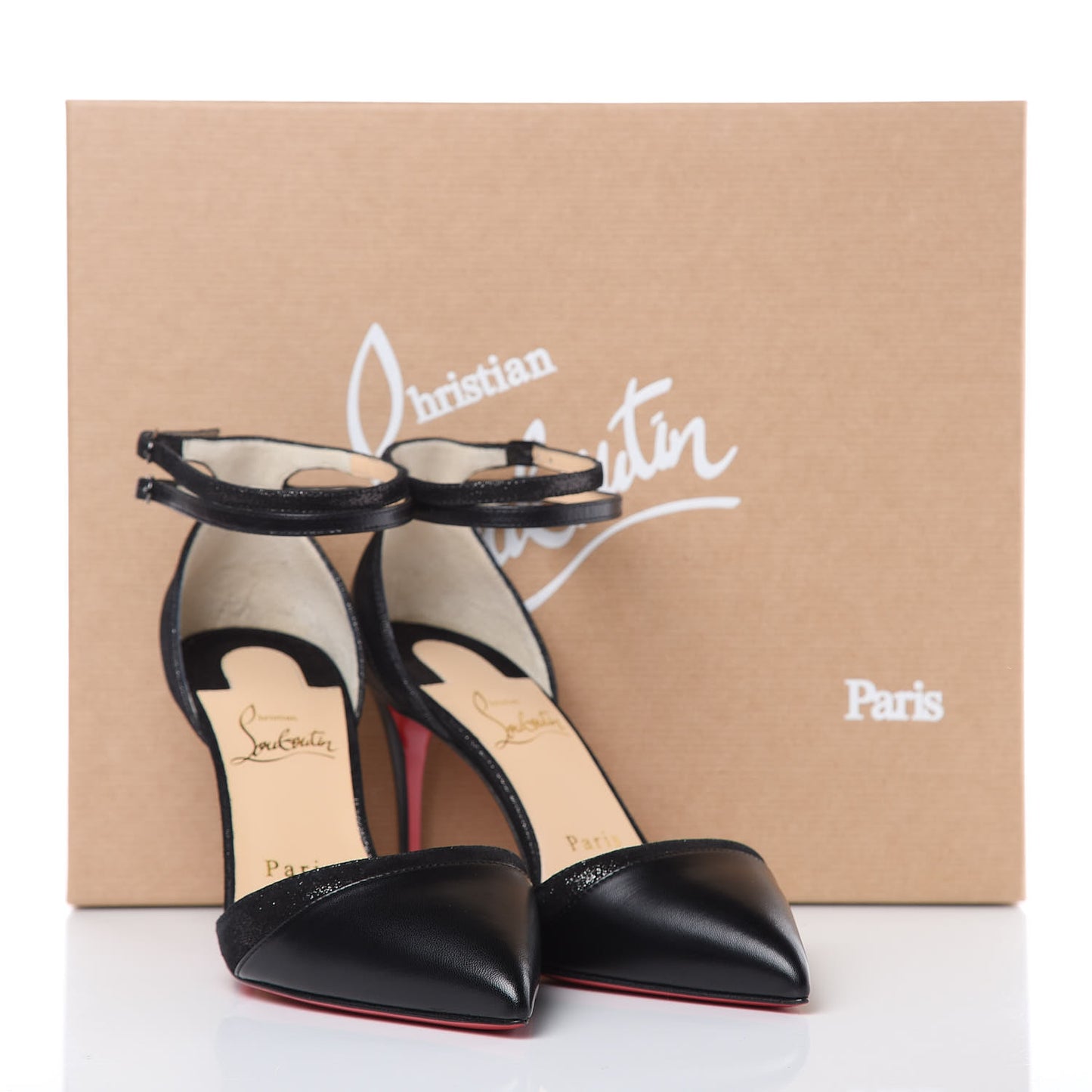 Suede Kid Uptown Double 85 Pumps 36 Black