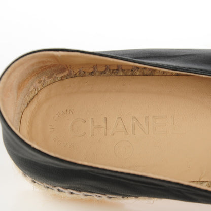 Chanel Lambskin CC Espadrilles 42 Black 11 of 11